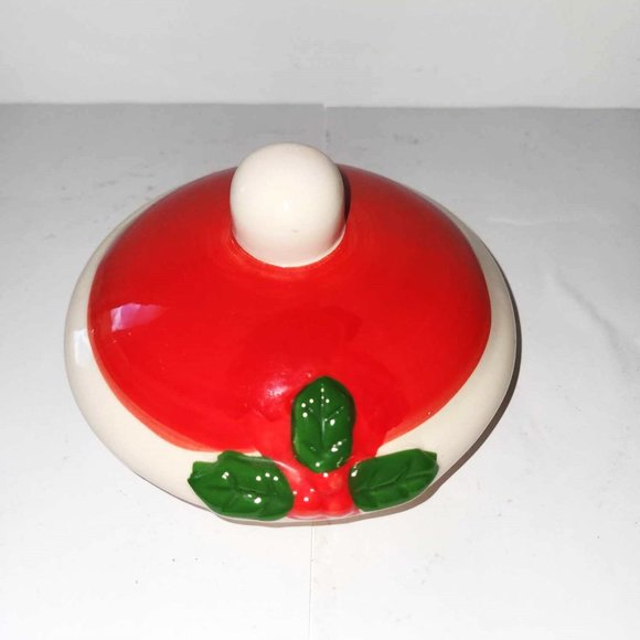 Roly Poly Ceramic Snowman Cookie Jar Tii Collections  9-1/2 Inch - Picture 10 of 10